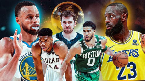 NBA Trending Image: 2024-25 NBA championship odds: Thunder, Knicks, Mavs chasing favored Celtics
