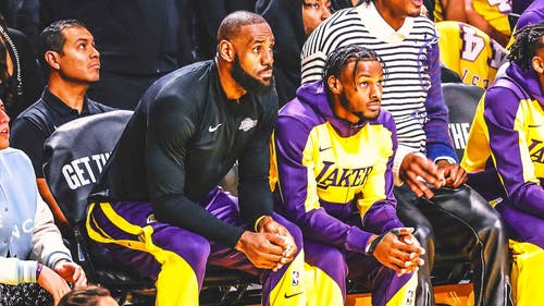 NBA Trending Image: LeBron and Bronny have their moment, now it's time to get down to business
